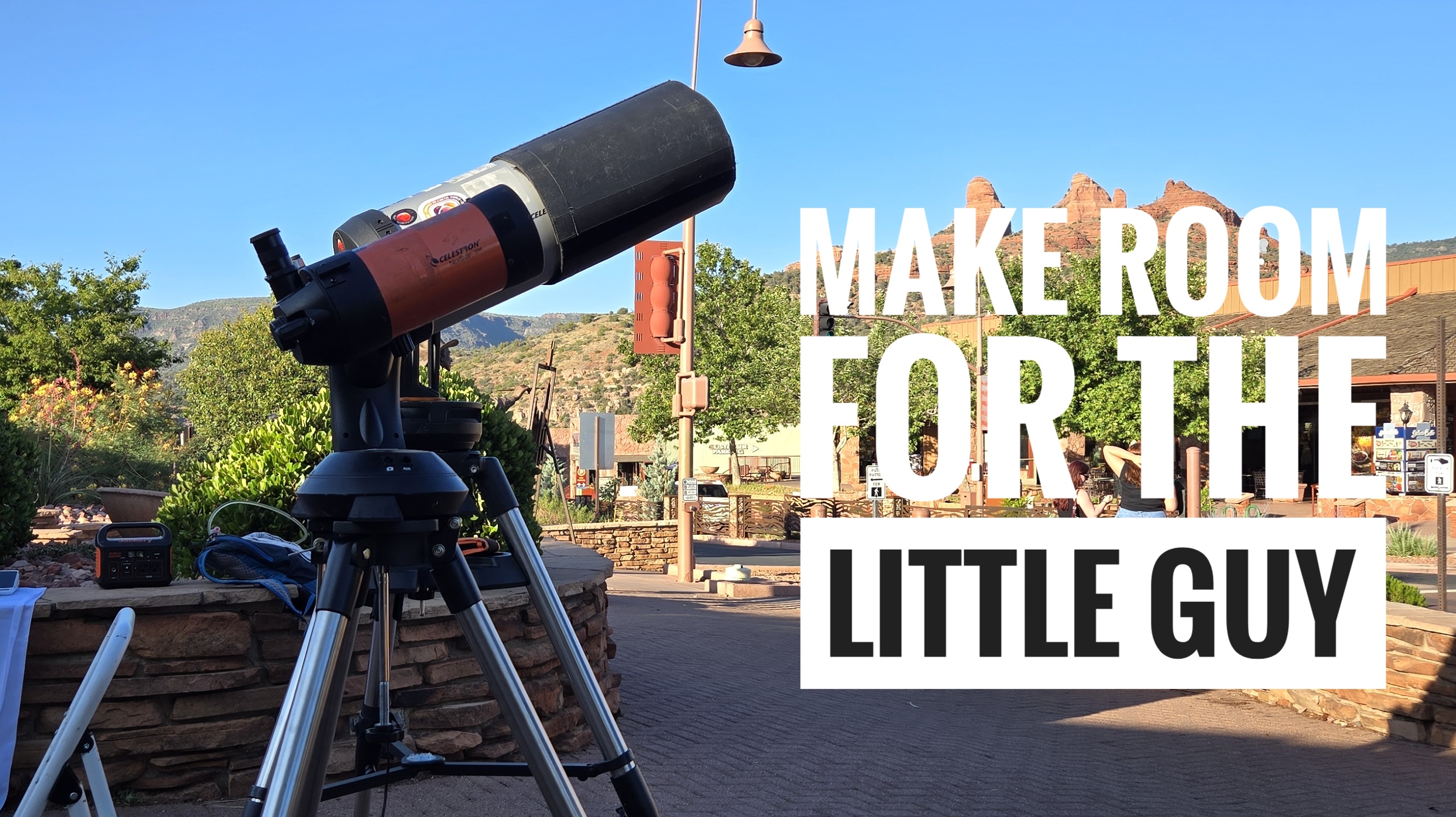 Telescope Troubles: Little Guy’s Time to Shine