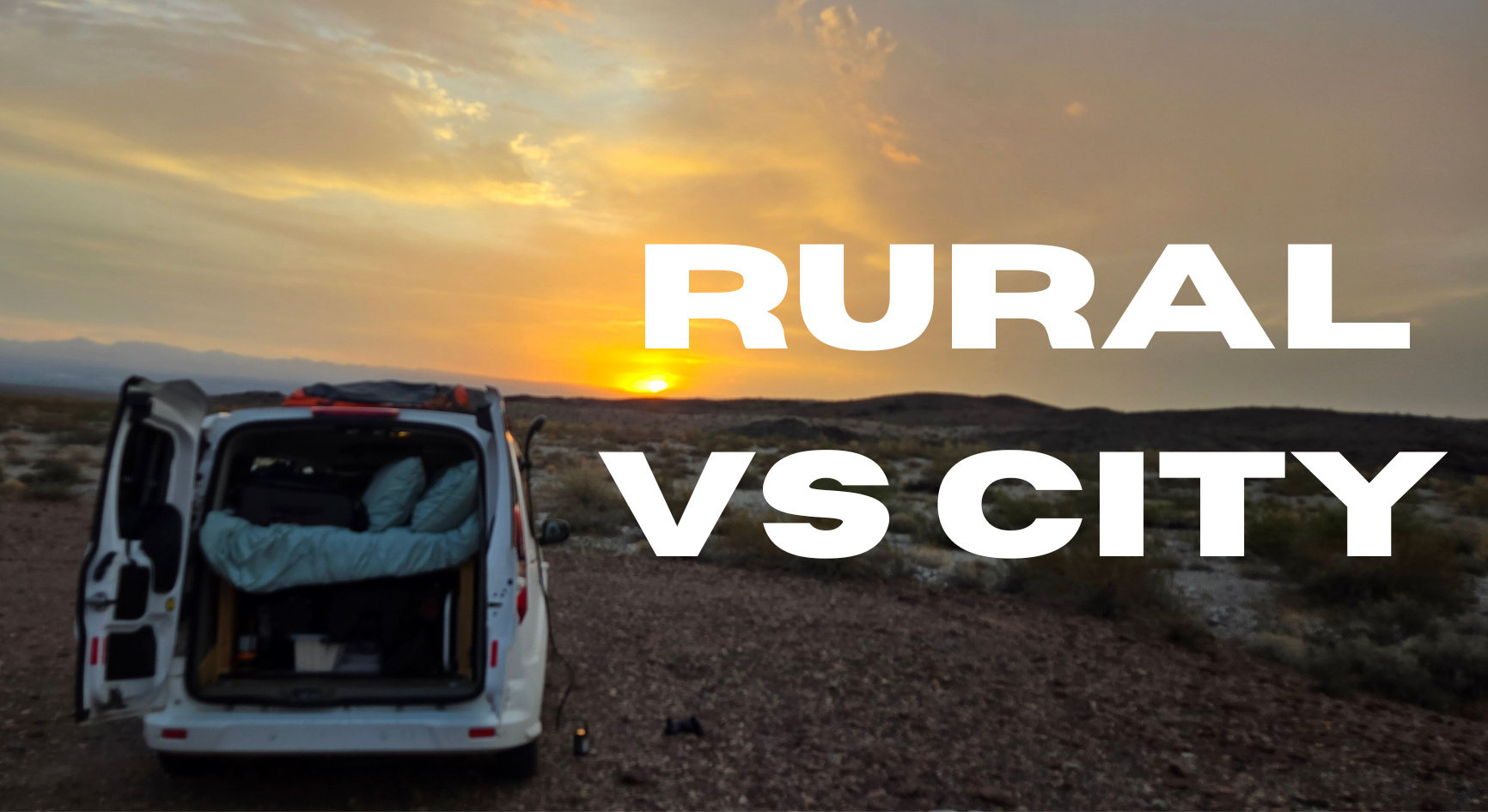 The Challenge of Transitioning from Rural to City Vanlife