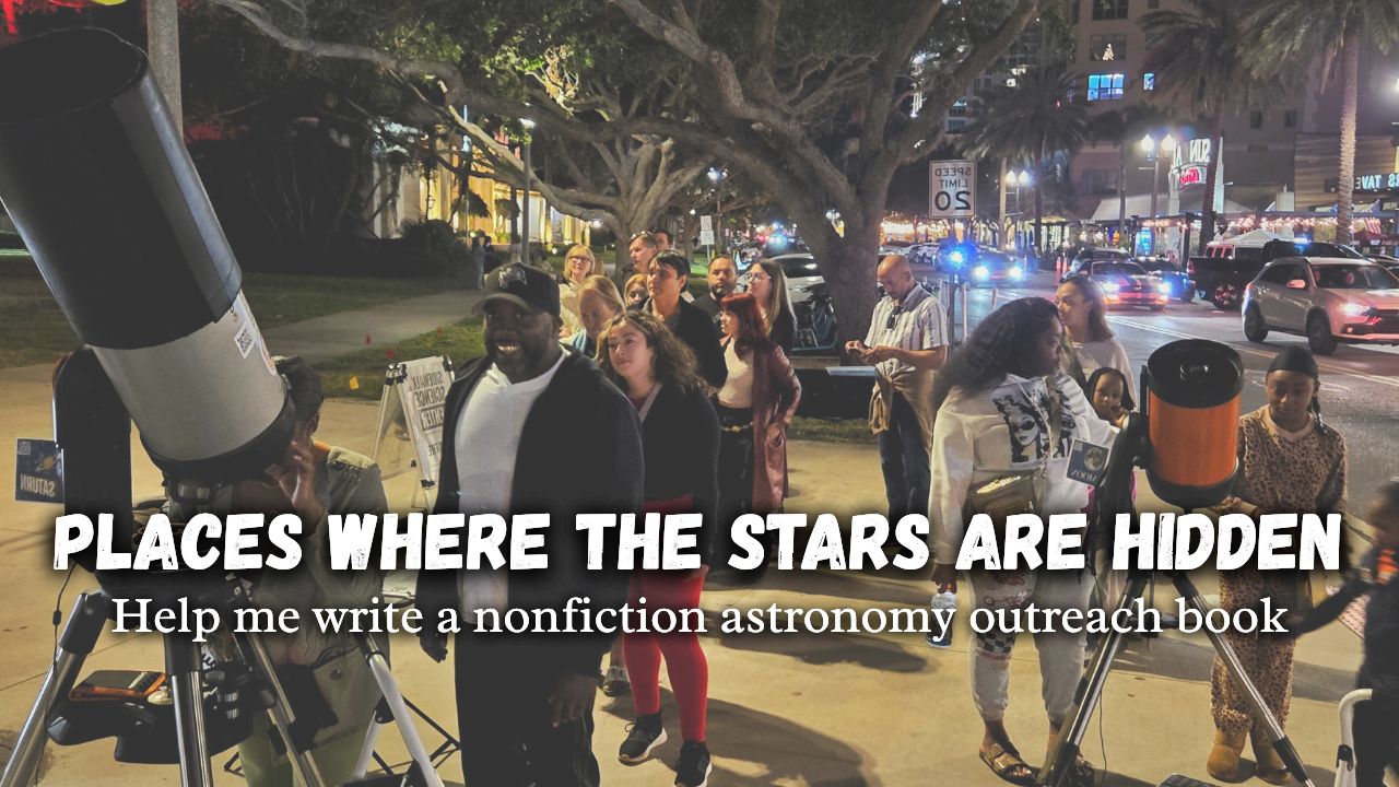 Help me write a nonfiction astronomy outreach book